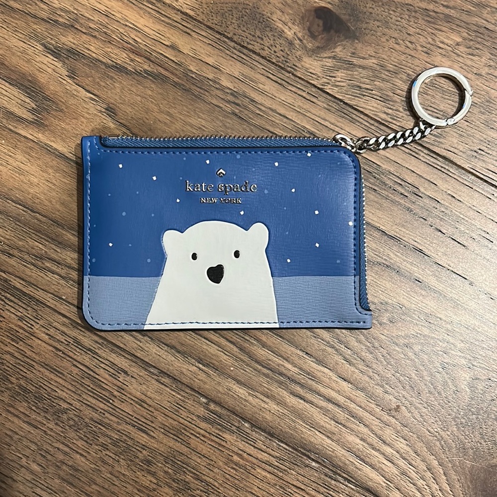 NWT - Kate Spade Arctic Friends Cardholder